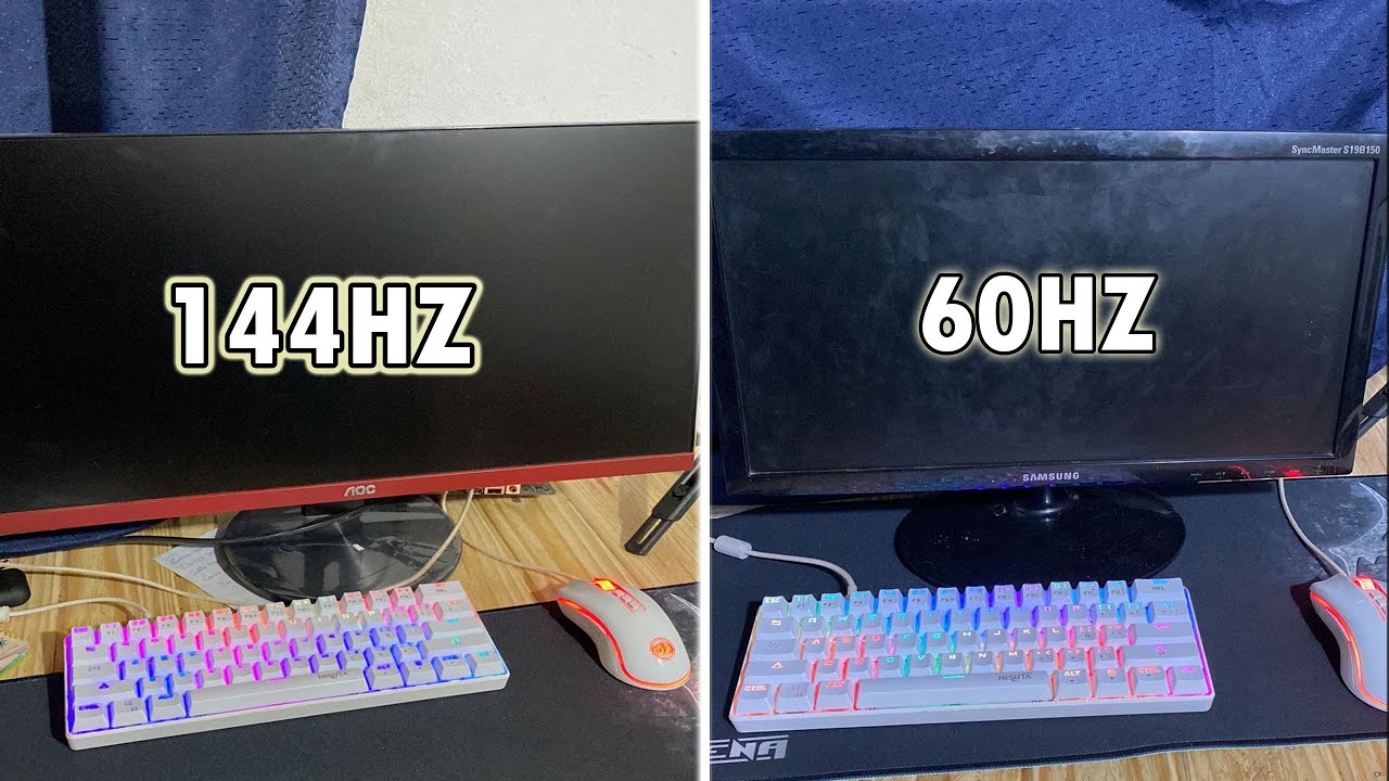 Monitor 60Hz vs 144Hz: ¿Realmente se nota la diferencia al jugar?